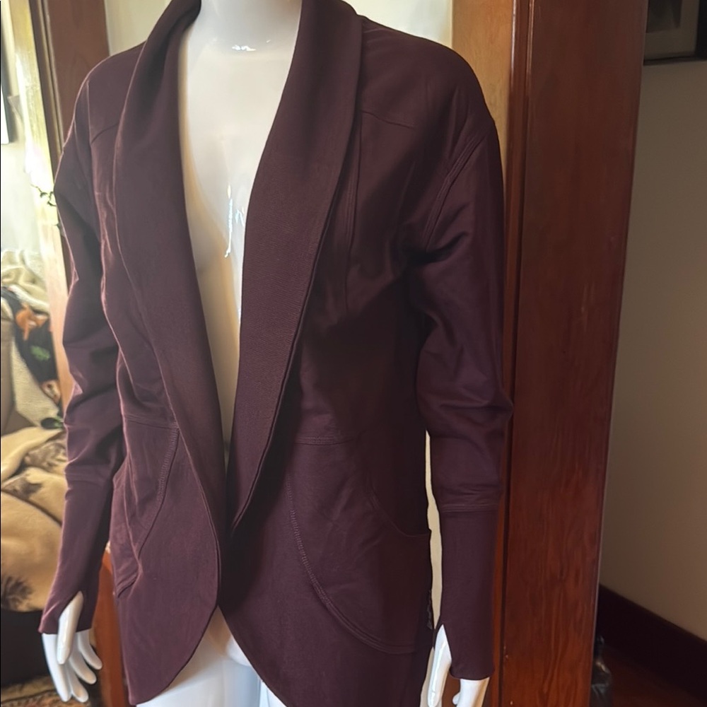 NWT Eddie Bauer size small wrap Women's Burgundy